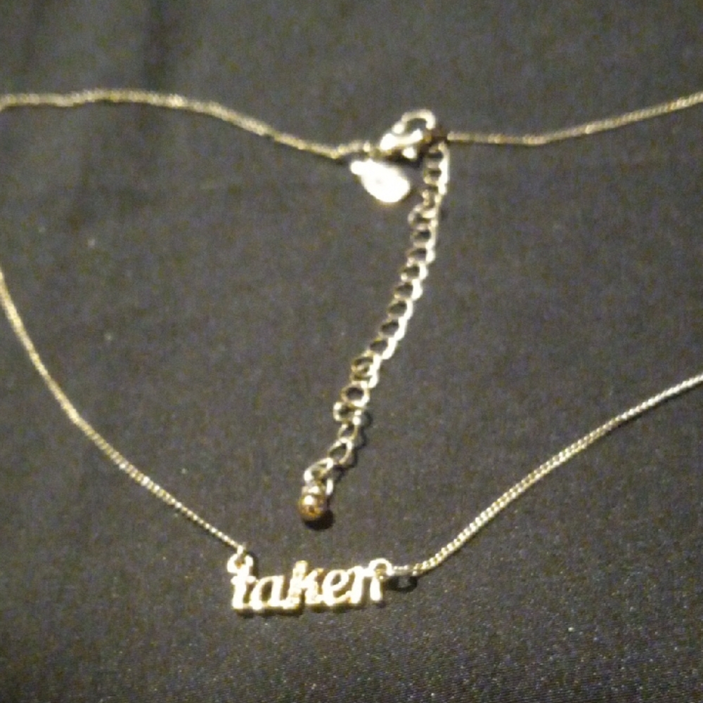 Gold 'Taken' Necklace